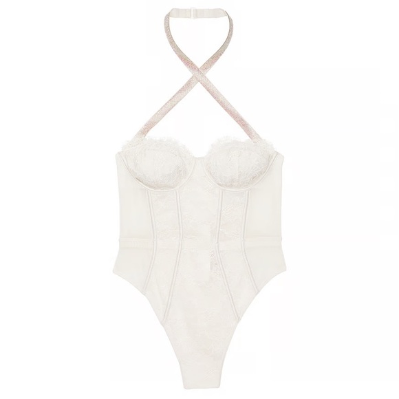 VICTORIA'S SECRET‼️. VERY SEXY
Shine Strap Halter Lace Teddy‼️ - Picture 5 of 11